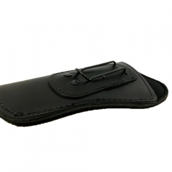 Coldre Velado Saque Rápido Para PT 24/7 Couro Com Neoprene