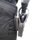 Coldre Afastado em Couro Segurança Vigilante - Ostensivo