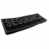 Patch Emborrachado para Bornal Tático SEGURANÇA - Com Velcro