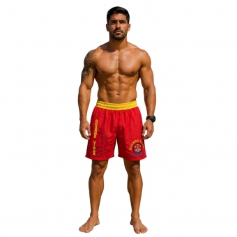 Short Guarda Vidas Com Marca D´ Agua - Masculino
