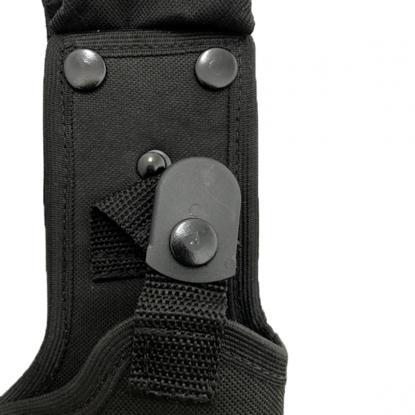 Coldre Alongado Com Porta Luvas Em Nylon Escolta Segurança