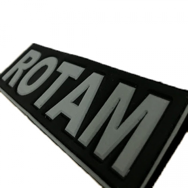 Patch Emborrachado para Bornal Tático ROTAM - Com Velcro