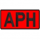 Patch Bordado para Costas de Colete 25 Cm por 10 CM - APH