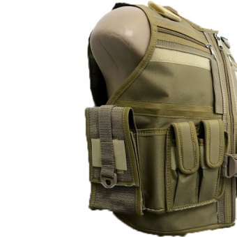Capa De Colete Tático X-tudo Segurança Airsoft - Tam Coyote