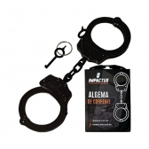Algema De Corrente Militar Profissional Policial Com Trava