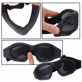 Óculos Tático Militar Ajustável Com Tela Abs Proteção