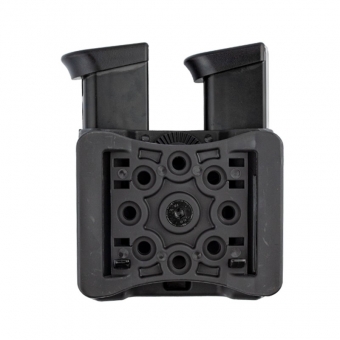 Porta Carregador Tático em Polímero Duplo - Passador