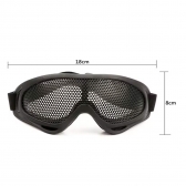 Óculos Tático Militar Ajustável Com Tela Abs Proteção