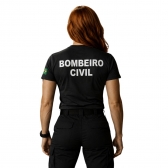 Camiseta para Bombeiro Civil - QUADRO BOMBEIRO CIVIL