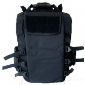 Colete Tático Swat Com Porta Camelback Resistente - Preto