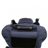 Colete Tático Swat C/porta Camelback Resistente Azul Marinho