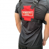 Pochete De Peito Para Bombeiro Civil - Com Porta Acessórios