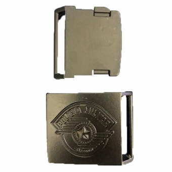 Fivela Tática Quadrada em Zamac - PMESP