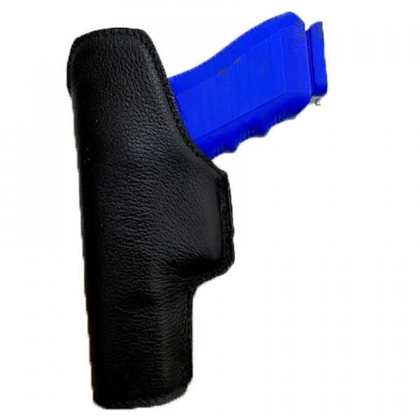 Coldre Velado Saque Rápido Para Glock G22 Couro C/ Neoprene