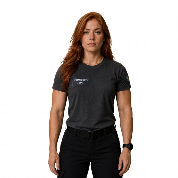 Camiseta para Bombeiro Civil - QUADRO BOMBEIRO CIVIL