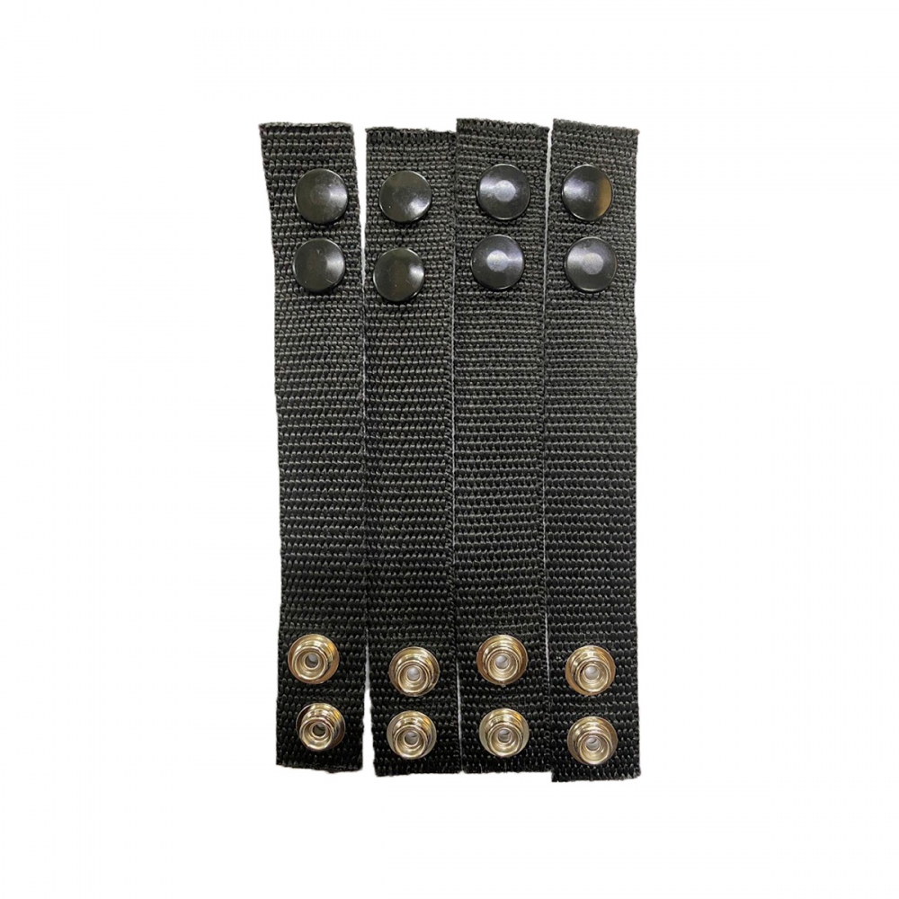 Pacote Com 04 Presilhas De Nylon Tática Militar