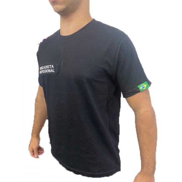 Camiseta para Brigadista Profissional - QUADRO BORDADO