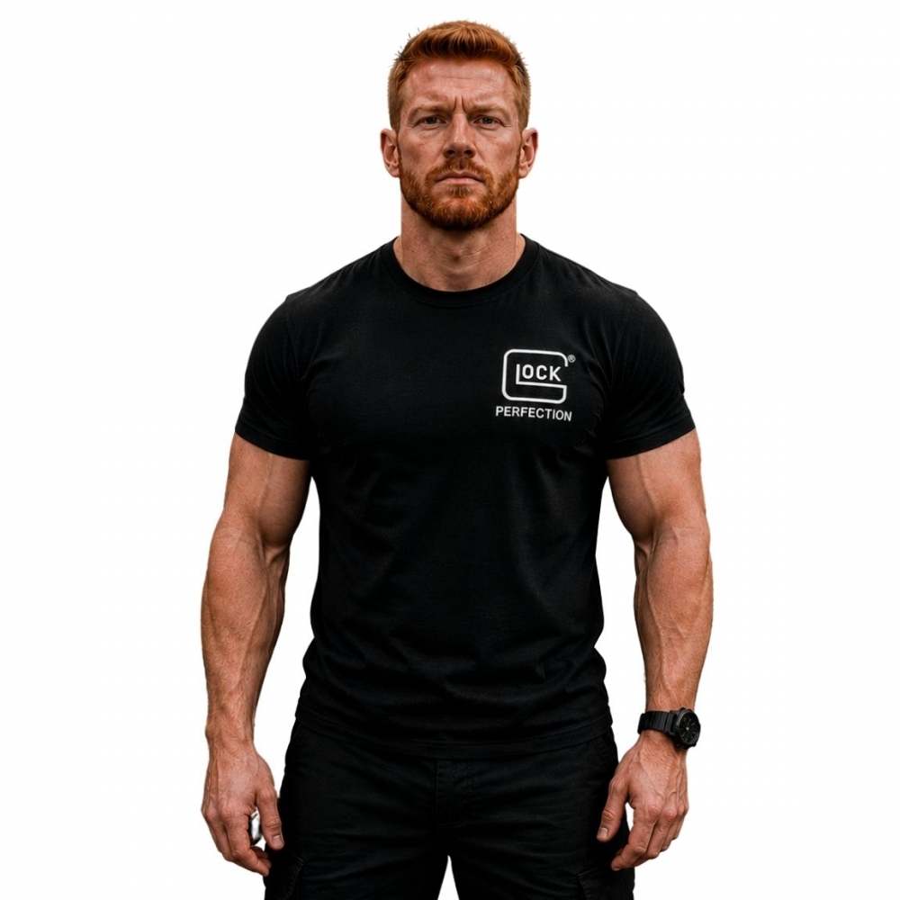 Camiseta Militar Estampada Em Algodão - Glock Perfection
