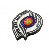 Patch Emborrachado Brasão PMESP - Com Velcro