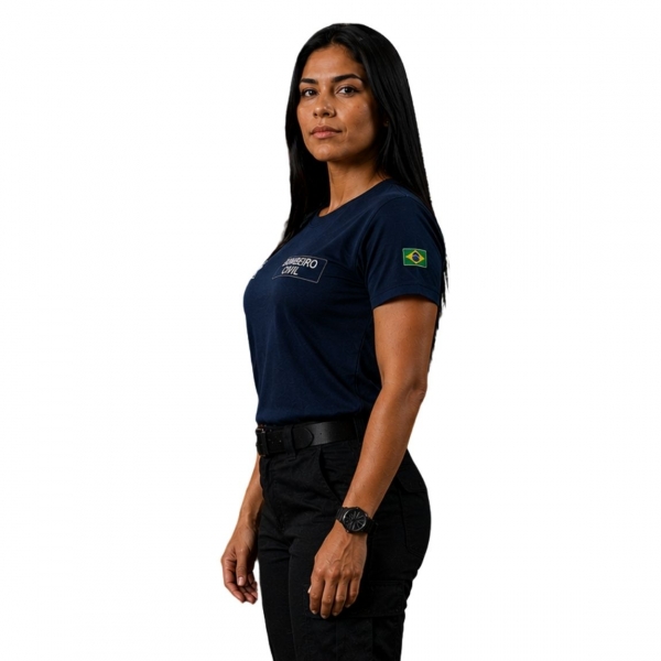 Camiseta para Bombeiro Civil - QUADRO BOMBEIRO CIVIL