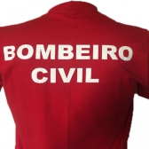 Camiseta para Bombeiro Civil - QUADRO BOMBEIRO CIVIL