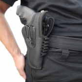 Coldre Saque Rápido Para Revólver Calibre 38 4´´  Em Nylon