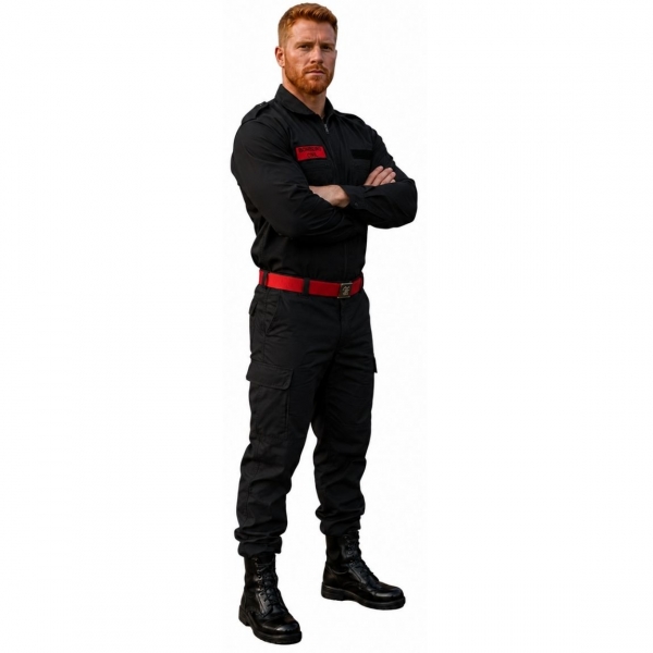Farda / Uniforme Bombeiro Civil Manga Longa Padrão Eventos