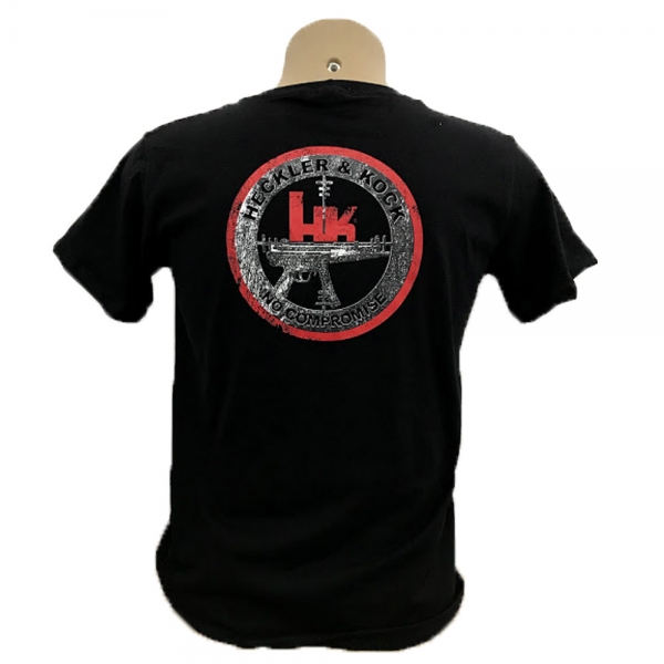Camiseta Militar Estampada Em Algodão - Hk Heckler & Koch