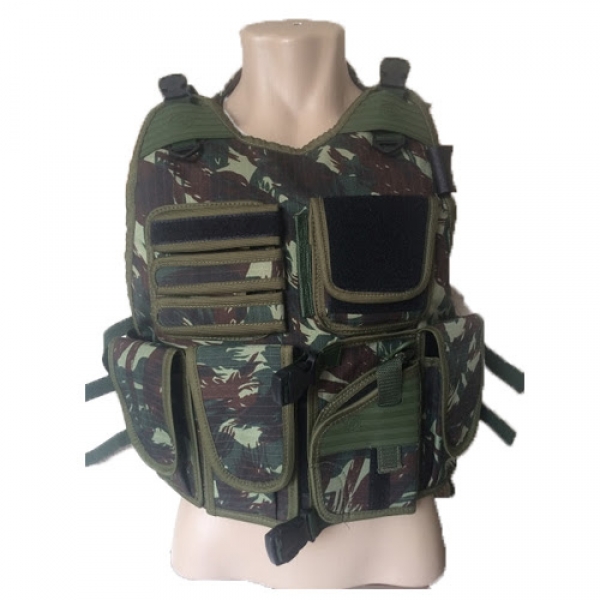 Colete Tático Swat C/porta Camelback - Camuflado Exército