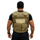 Capa De Colete Tático X-tudo Segurança Airsoft - Tam Coyote