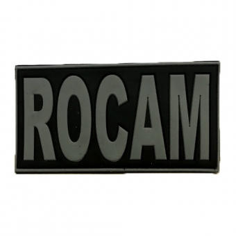 Patch Emborrachado ROCAM para Costas de Colete Tático