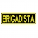 Patch Bordado P/ Bornal Tático 16 Cm por 5 Cm - BRIGADISTA