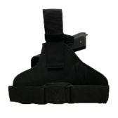 Coldre Tático De Perna Em Nylon Com Porta Carregador - 9 Mm