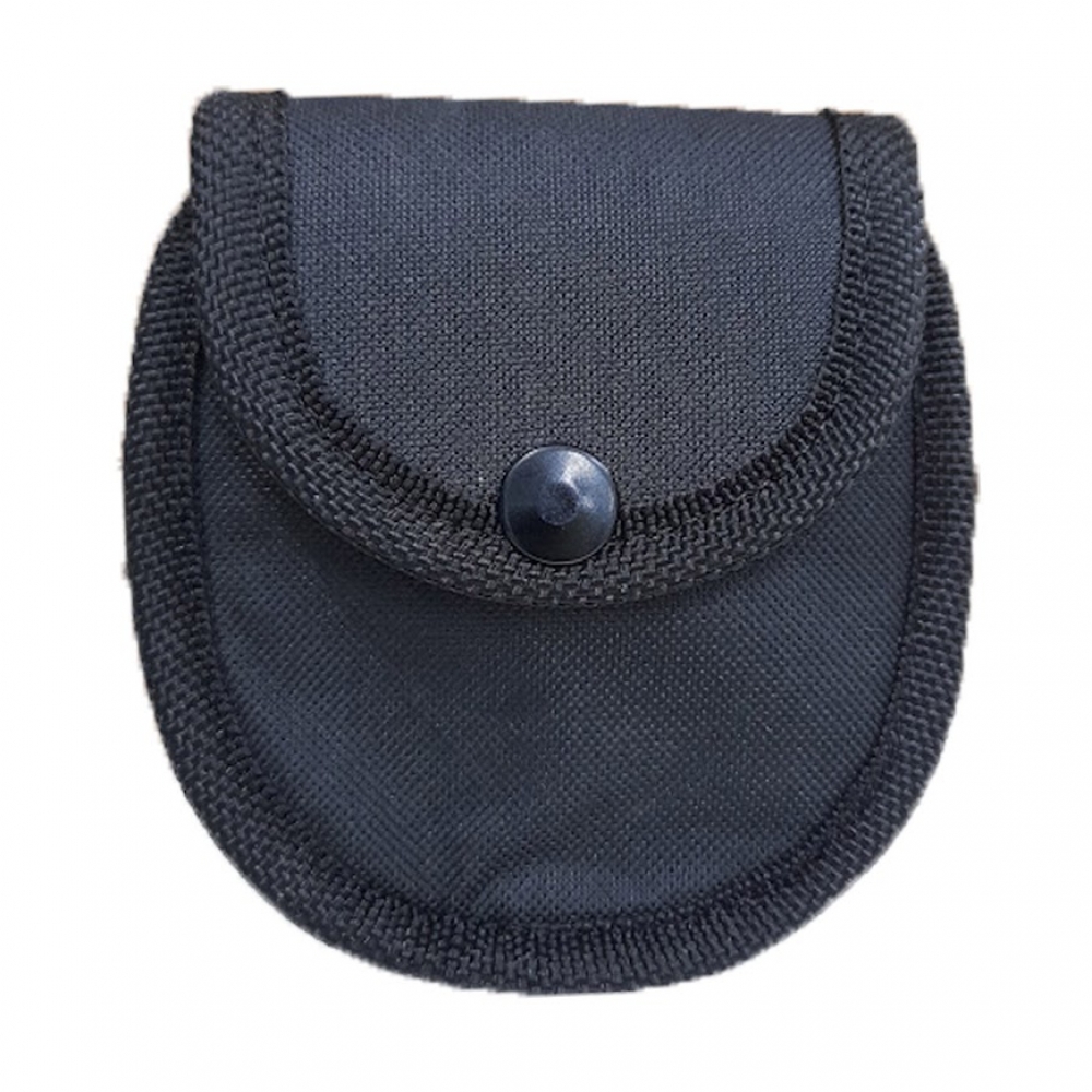 Porta Algemas Em Nylon Fechamento Em Botão Universal Militar