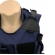Colete Tático Swat C/porta Camelback Resistente Azul Marinho
