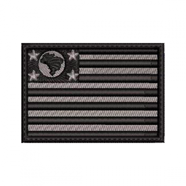 Patch Bordado Bandeira Estados - 7 Cm por 5 Cm