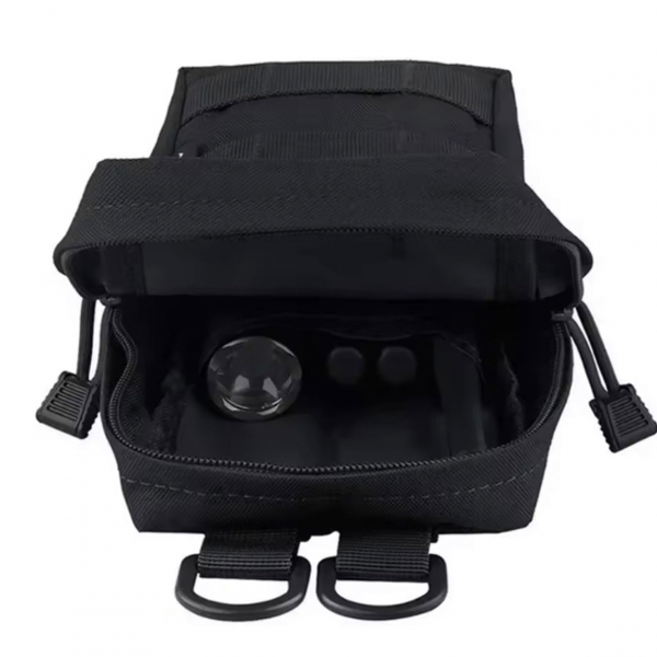 Bolso Tático Vertical Modular Compacto Em Nylon