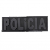 Patch Emborrachado para Bornal Tático POLICIA - Com Velcro