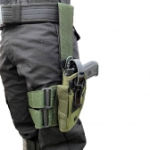 Coldre Tático De Perna Preto - Segurança- Vigilante- Escolta