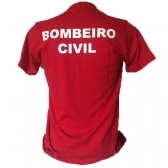 Camiseta para Bombeiro Civil - QUADRO BOMBEIRO CIVIL