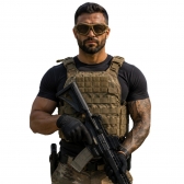 Óculos Tático Militar Ajustável Com Tela Abs Proteção