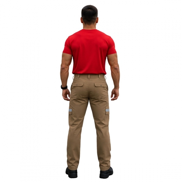 Calça Tática para Bombeiro Civil/ Socorristas Com Refletivos