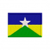 Patch Bordado Bandeira Estados - 7 Cm por 5 Cm