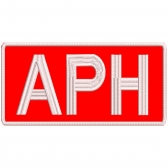 Patch Bordado para Costas de Colete 25 Cm por 10 CM - APH