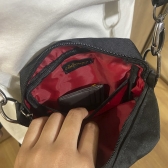 Bolsa Transversal Shoulder Bag - Unissex Preta