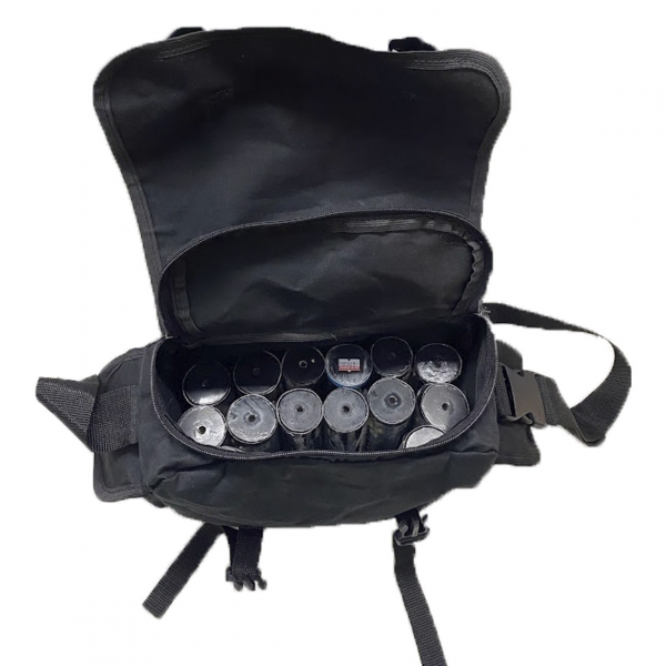 Bolsa Bornal De Bomba Munições Anti Tumulto - Em Lona