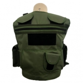 Capa De Colete Tático X - Tudo Segurança - Verde Oliva