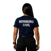 Camiseta para Bombeiro Civil - QUADRO BOMBEIRO CIVIL