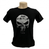 Camiseta Militar Estampada Em Algodão - Punisher /justiçeiro