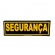 Patch Emborrachado para Bornal Tático SEGURANÇA - Com Velcro
